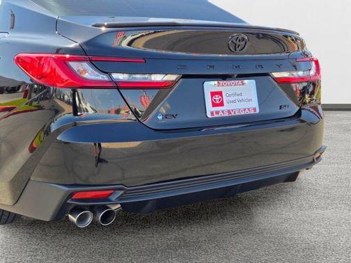 Midnight Black Metallic 2025 Toyota Camry SE