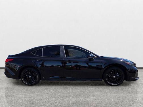 Midnight Black Metallic 2025 Toyota Camry SE