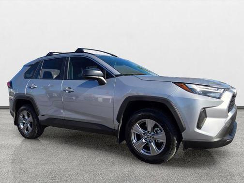 Silver Sky Metallic 2025 Toyota RAV4 Hybrid LE