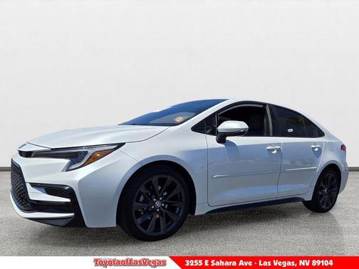 Wind Chill Pearl 2023 Toyota Corolla SE