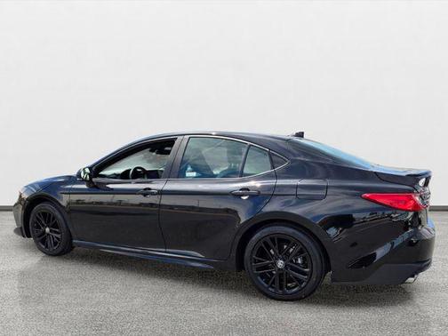 Midnight Black Metallic 2025 Toyota Camry SE