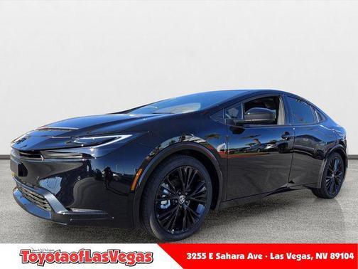 Midnight Black Metallic 2026 Toyota Prius Plug-In Hybrid Nightshade
