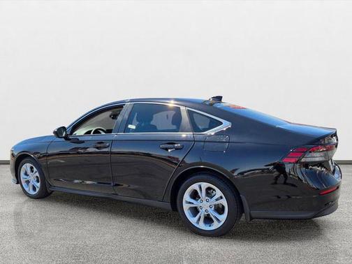 Crystal Black Pearl 2025 Honda Accord LX 1.5T
