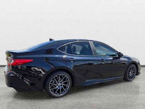 Midnight Black Metallic 2025 Toyota Camry XSE