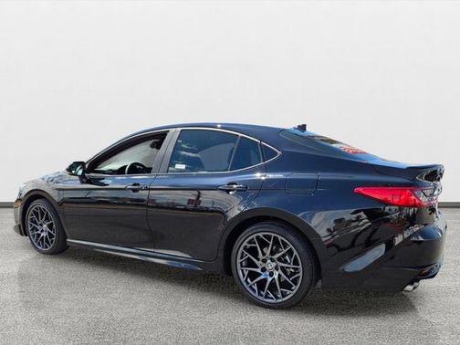 Midnight Black Metallic 2025 Toyota Camry XSE