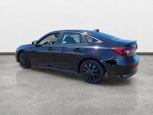 Crystal Black Pearl 2025 Honda Civic LX