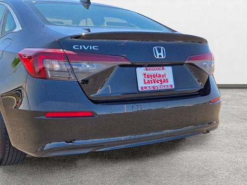 Crystal Black Pearl 2025 Honda Civic LX