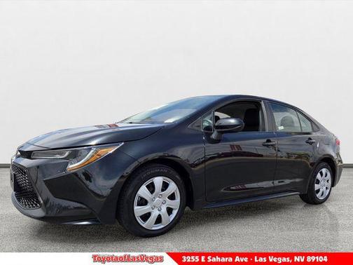 Black Sand Pearl 2022 Toyota Corolla LE
