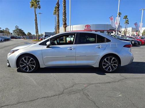 Classic Silver Metallic 2022 Toyota Corolla XSE