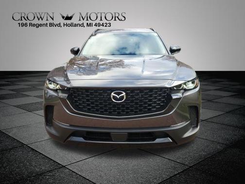 Machine Gray Metallic 2025 Mazda CX-50 Hybrid Premium Package