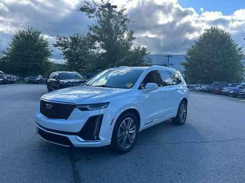 Crystal White Tri-Coat 2020 Cadillac XT6 Premium Luxury AWD