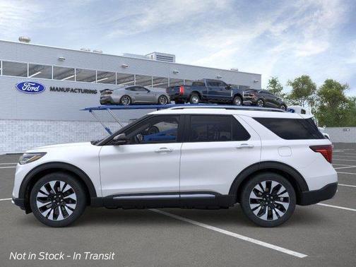 Star White 2026 Ford Explorer Platinum