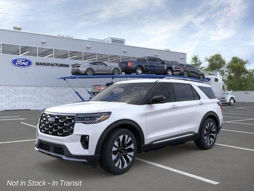Star White 2026 Ford Explorer Platinum