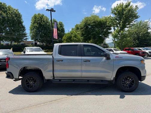 Sterling Gray Metallic 2025 Chevrolet Silverado 1500 Custom Trail Boss