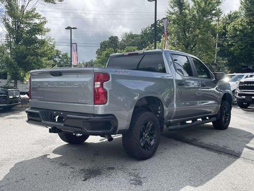 Sterling Gray Metallic 2025 Chevrolet Silverado 1500 Custom Trail Boss