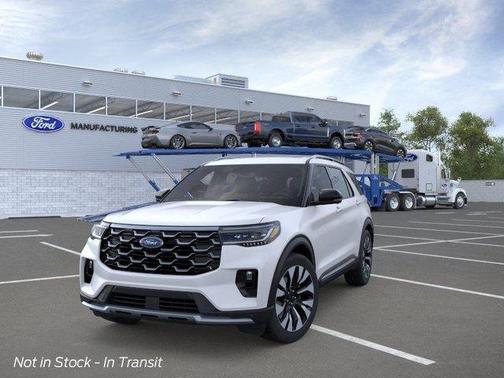 Star White 2026 Ford Explorer Platinum