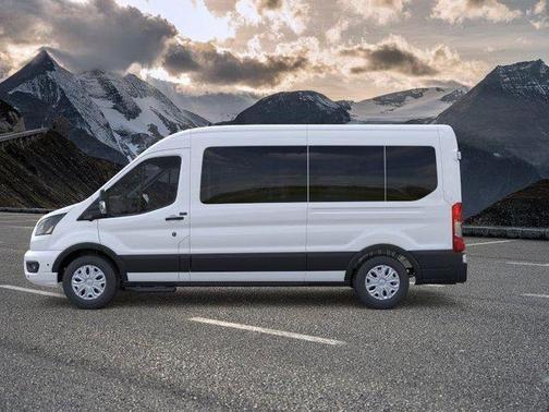 Oxford White 2026 Ford Transit-350 XLT