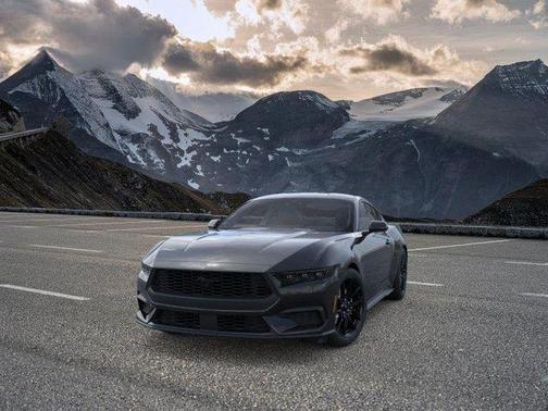 Shadow Black 2026 Ford Mustang EcoBoost