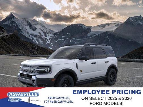 Oxford White 2026 Ford Bronco Sport Badlands