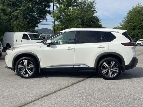White 2021 Nissan Rogue SL