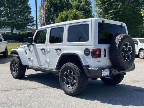 Bright White Clearcoat 2022 Jeep Wrangler Unlimited 4xe Rubicon