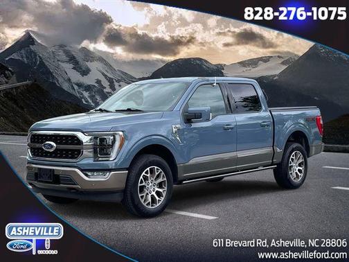 Azure Gray Metallic 2023 Ford F-150 King Ranch