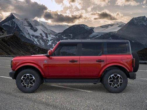 Ruby Red Metallic 2026 Ford Bronco Outer Banks