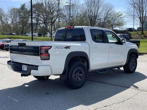 Glacier White 2025 Nissan Frontier PRO-4X