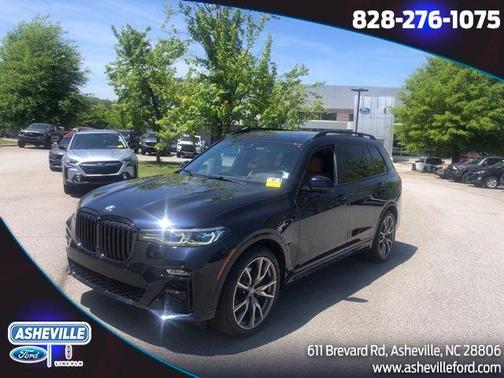 Carbon Black Metallic 2021 BMW X7 M50i