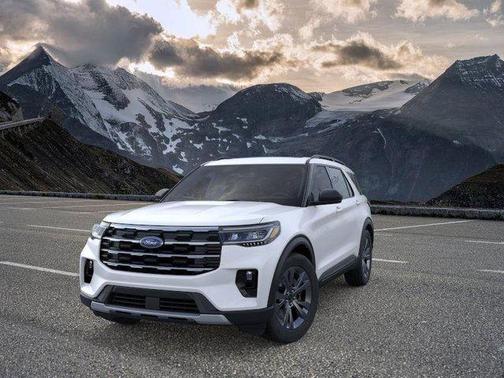 Agate Black Metallic 2026 Ford Explorer Active
