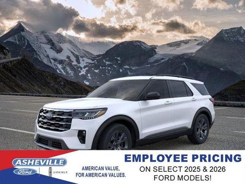 Agate Black Metallic 2026 Ford Explorer Active