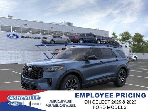 Vapor Blue 2026 Ford Explorer ST-Line