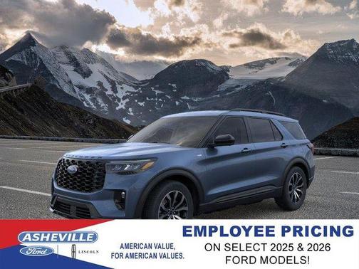 Vapor Blue Metallic 2026 Ford Explorer ST-Line