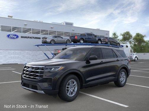 Agate Black Metallic 2026 Ford Explorer Active