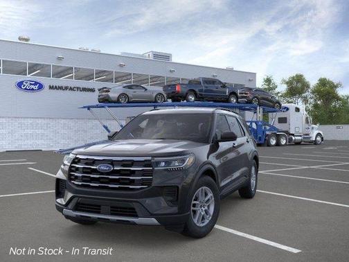Agate Black Metallic 2026 Ford Explorer Active