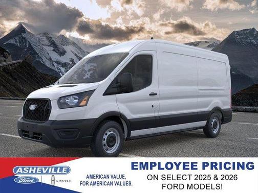 Oxford White 2026 Ford Transit-250 148 WB Medium Roof Cargo