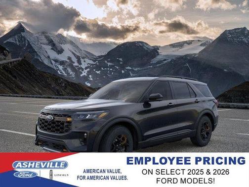 Agate Black Metallic 2026 Ford Explorer Tremor