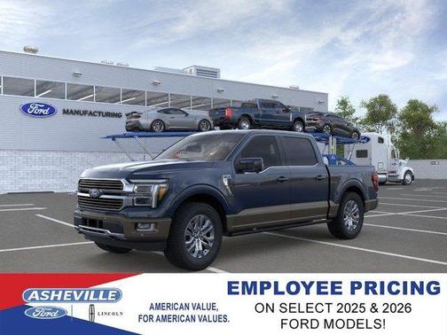 Antimatter Blue Metallic 2026 Ford F-150 King Ranch