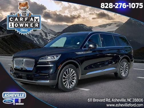 Infinite Black Metallic 2022 Lincoln Aviator Reserve RWD