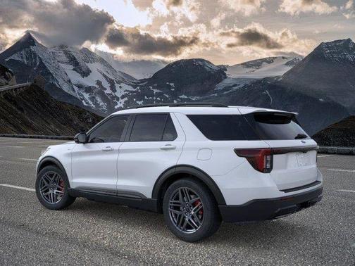 Space White Metallic 2026 Ford Explorer ST-Line