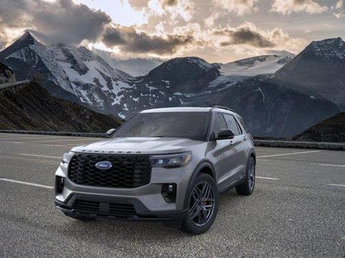 Carbonized Gray Metallic 2026 Ford Explorer ST-Line