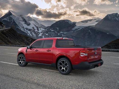 Ruby Red Metallic Tinted Clearcoat 2026 Ford Maverick Lariat