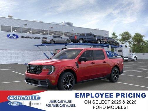 Ruby Red Metallic Tinted Clearcoat 2026 Ford Maverick Lariat