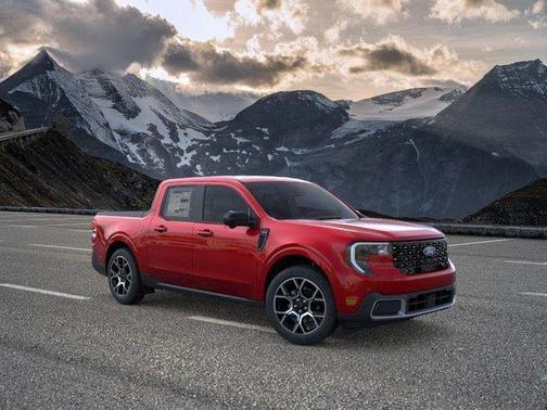 Ruby Red Metallic Tinted Clearcoat 2026 Ford Maverick Lariat