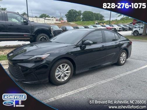 Midnight Black Metallic 2025 Toyota Camry LE