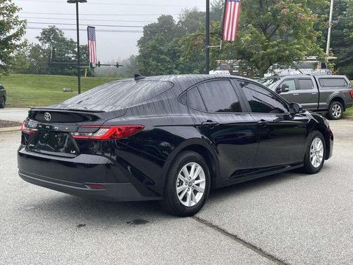 Midnight Black Metallic 2025 Toyota Camry LE