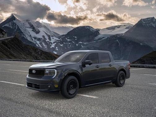 Shadow Black 2025 Ford Maverick Lobo