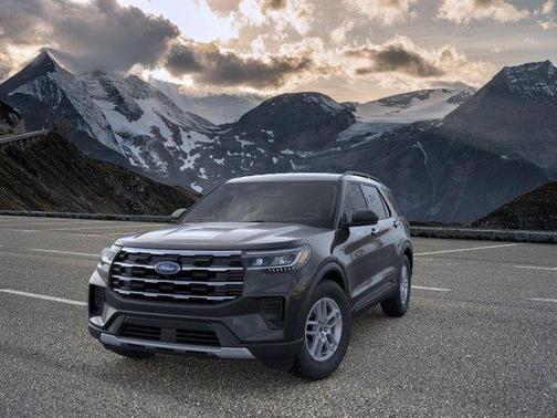 Agate Black Metallic 2026 Ford Explorer Active