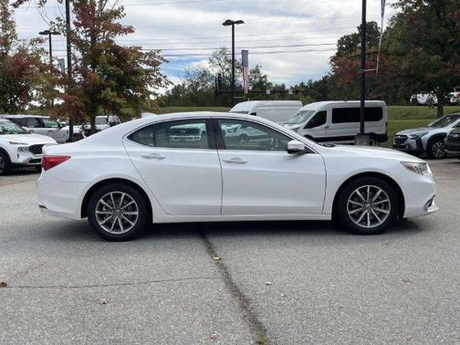 Platinum White Pearl 2020 Acura TLX Technology