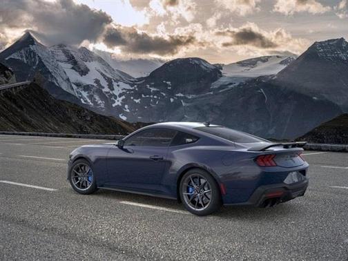 Blue 2025 Ford Mustang Dark Horse